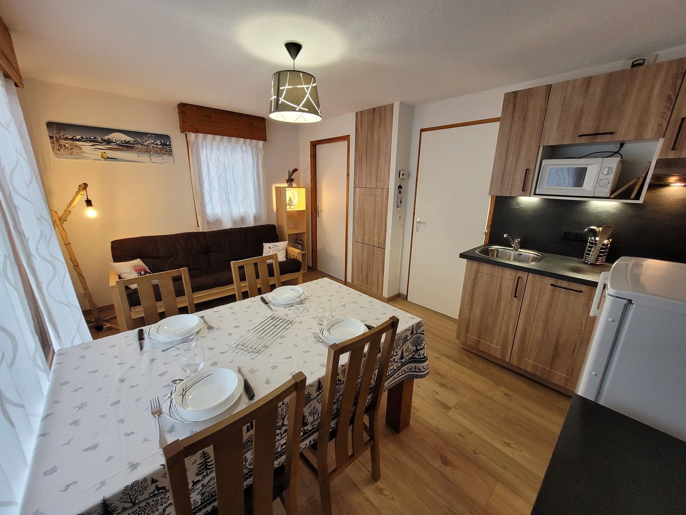 Appartement 2 pièces 4 personnes avec balcon - Résidence CHANTENEIGE - Les Gets