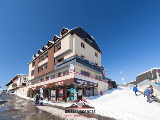 Appartement 6 pers. au pied des pistes avec balcon et parking à Saint-Lary-Soulan FR-1-296-441 - Saint Lary Soulan