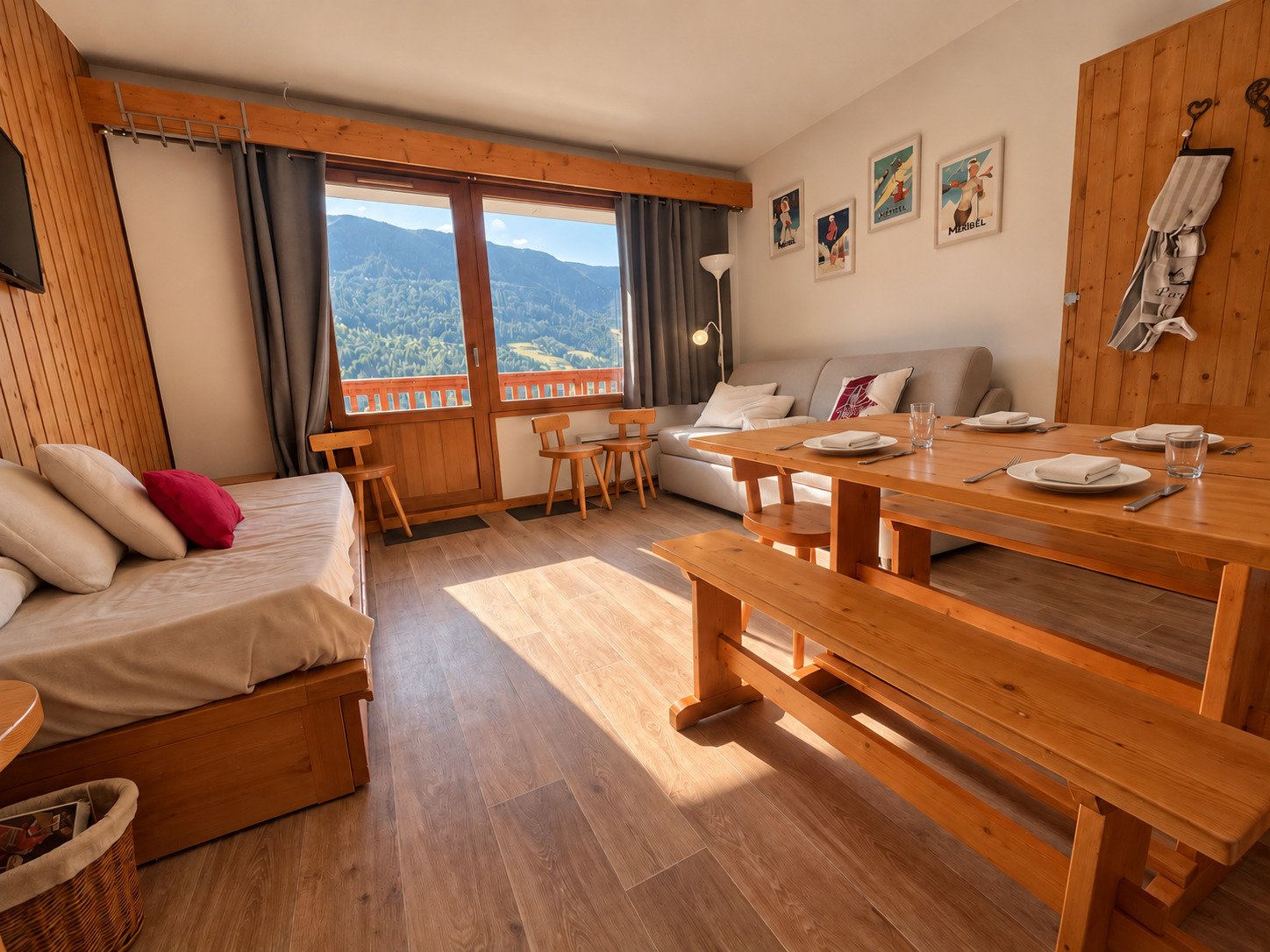 Studio 4 personnes Confort - Appartements FRASSE  - Méribel Centre 1600 
