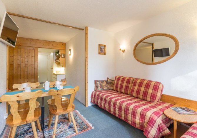 Studio 4 personnes Belles Challes . - Appartements répartis Arcs 1800 . - Les Arcs 1800