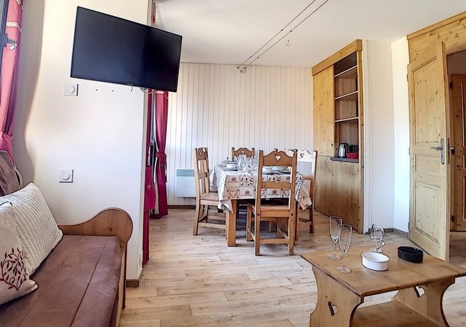 2 Pièces 5 personnes Origanes . - Appartements répartis Les Menuires Reberty 1850 . - Les Menuires Reberty 1850