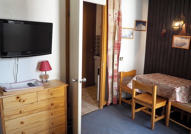Studio 2 personnes Soldanelles . - Appartements répartis Les Menuires Reberty 1850 . - Les Menuires Reberty 1850