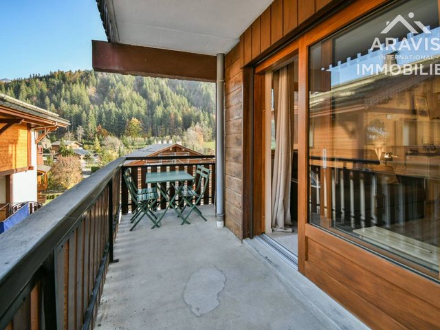 Studio 4 pers. au cœur du Grand-Bornand, rénové avec terrasse FR-1-391-167 - Le Grand Bornand