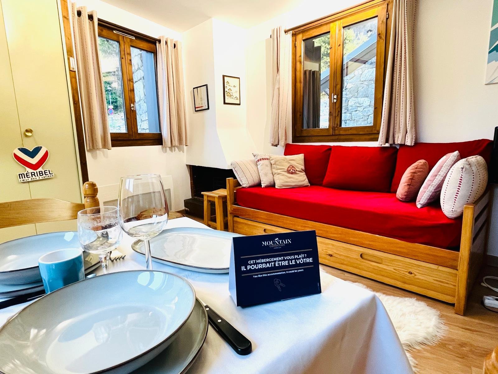 Studio 4 personen - Appartements BERGERIE - Méribel Centre 1600 