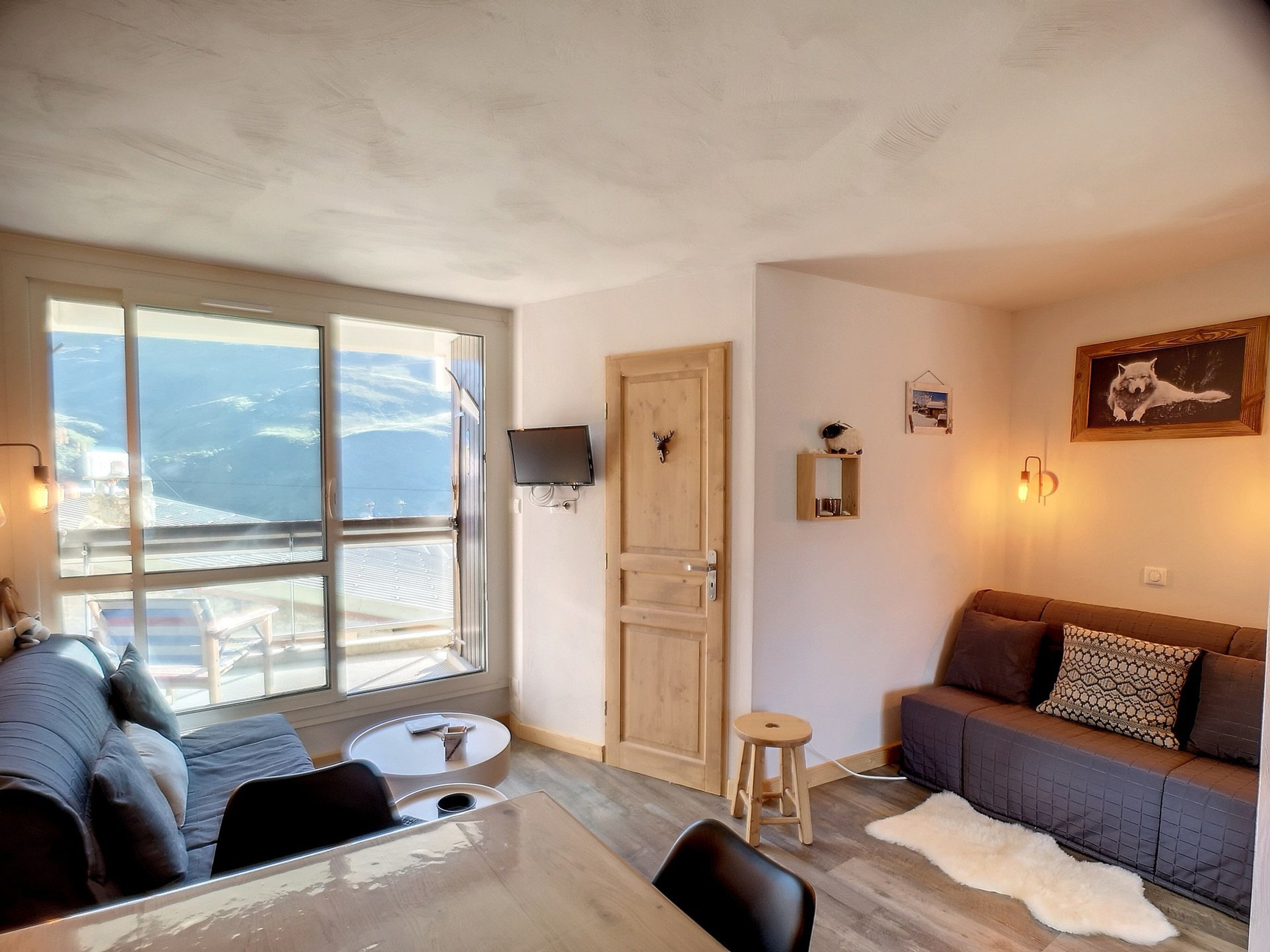 Appartement 2 pièces 4 personnes avec balcon - Résidence ORIGANES - Les Menuires Reberty 1850