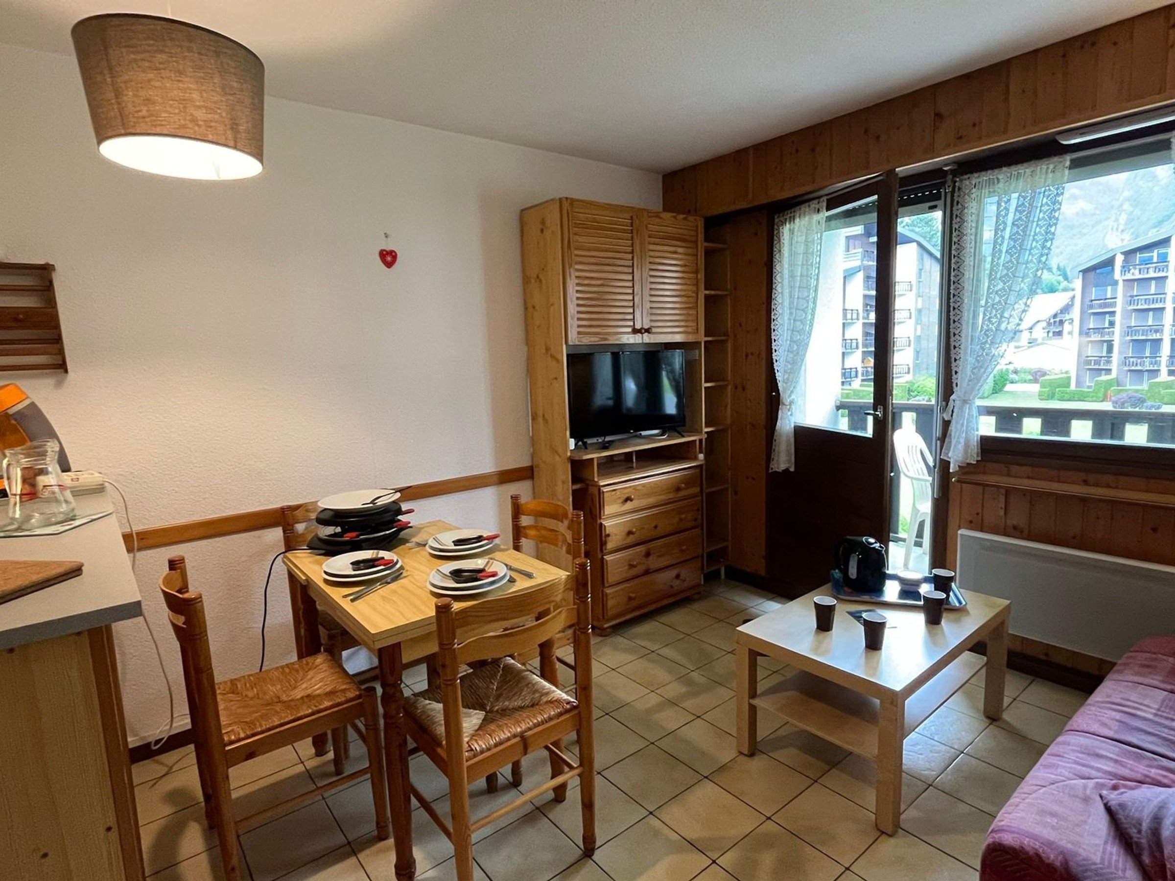 Studio 4 personnes avec balcon - Résidence LES EDELWEISS - Samoëns