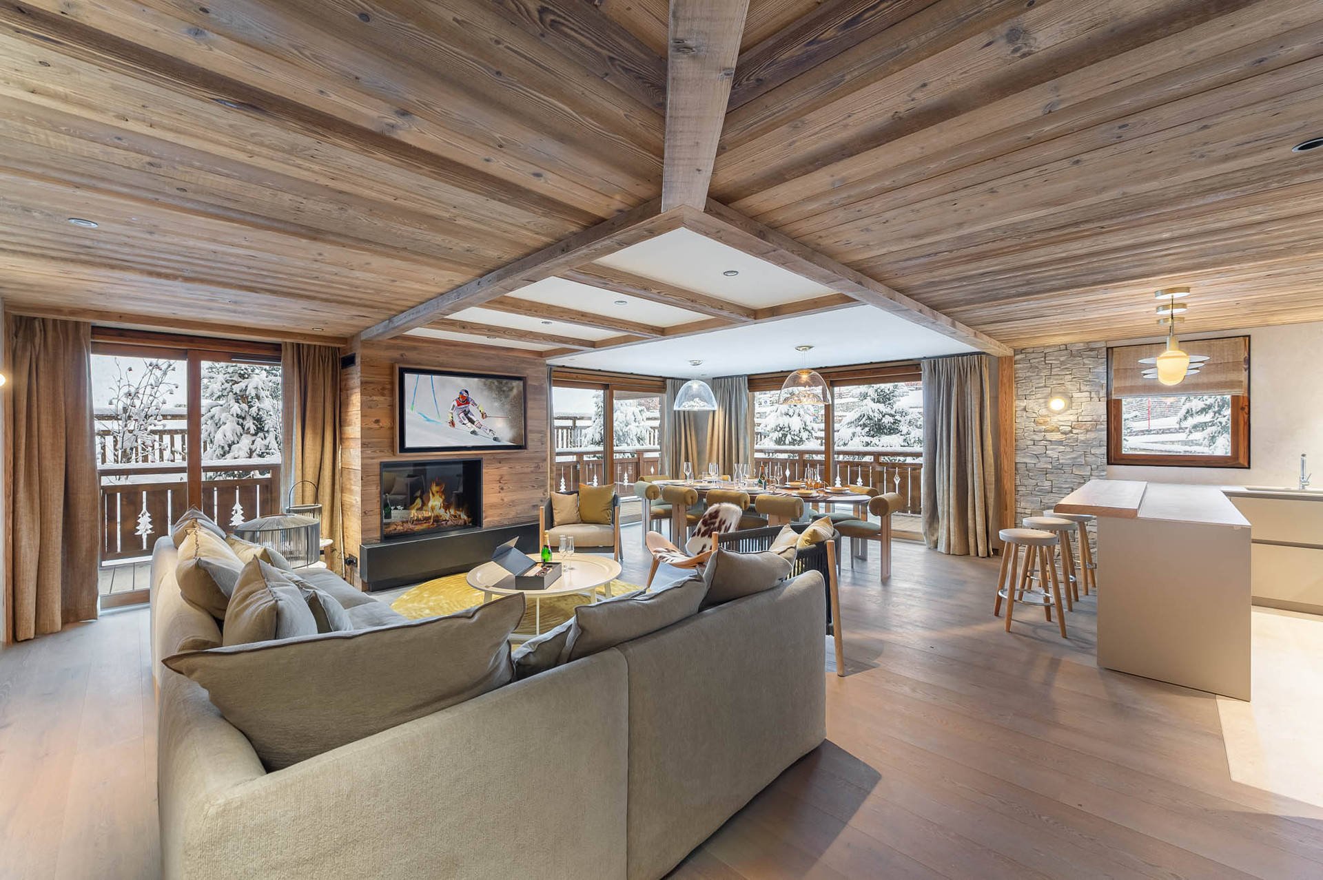 5 pièces 10 personnes - GRAND CHALET DES PISTES - Méribel Centre 1600 