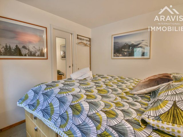 Charmant appart 4 pers proche centre avec balcon et rangements FR-1-391-170 - Le Grand Bornand
