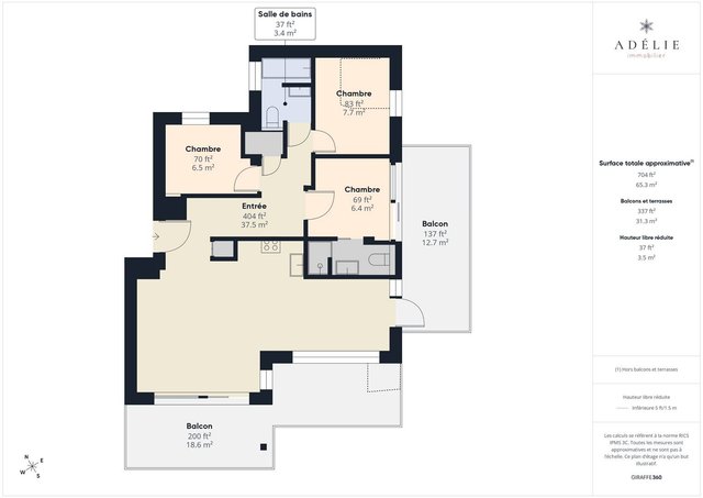 Appartement Alpages ALPD12 - La Rosière
