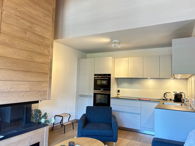 Luxueux appartement au cœur des Gets, proche pistes, avec terrasse, parking et services hôteliers in - Les Gets