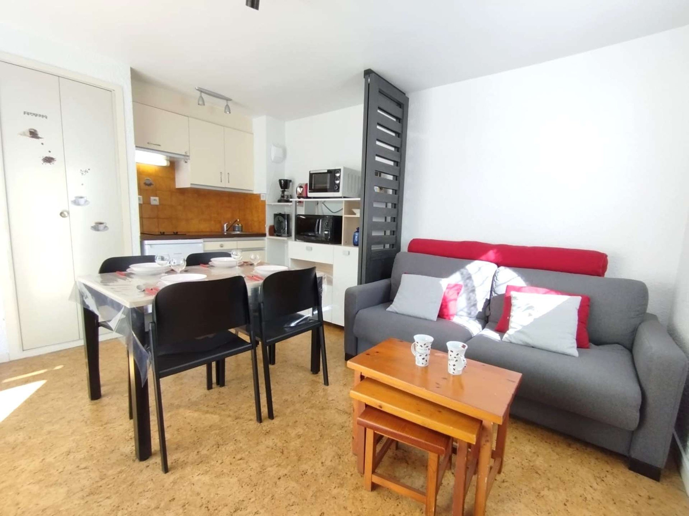 Appartement 2 pièces 4 personnes avec balcon - Résidence LE HAMEAU DES THERMES - Saint Lary Soulan