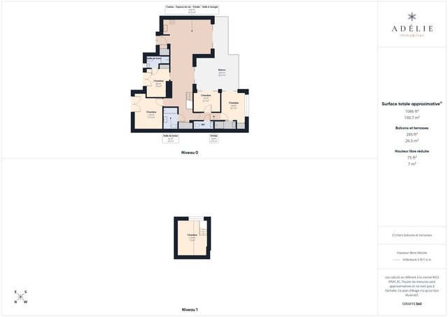 Appartement Alpages ALPD11 - La Rosière