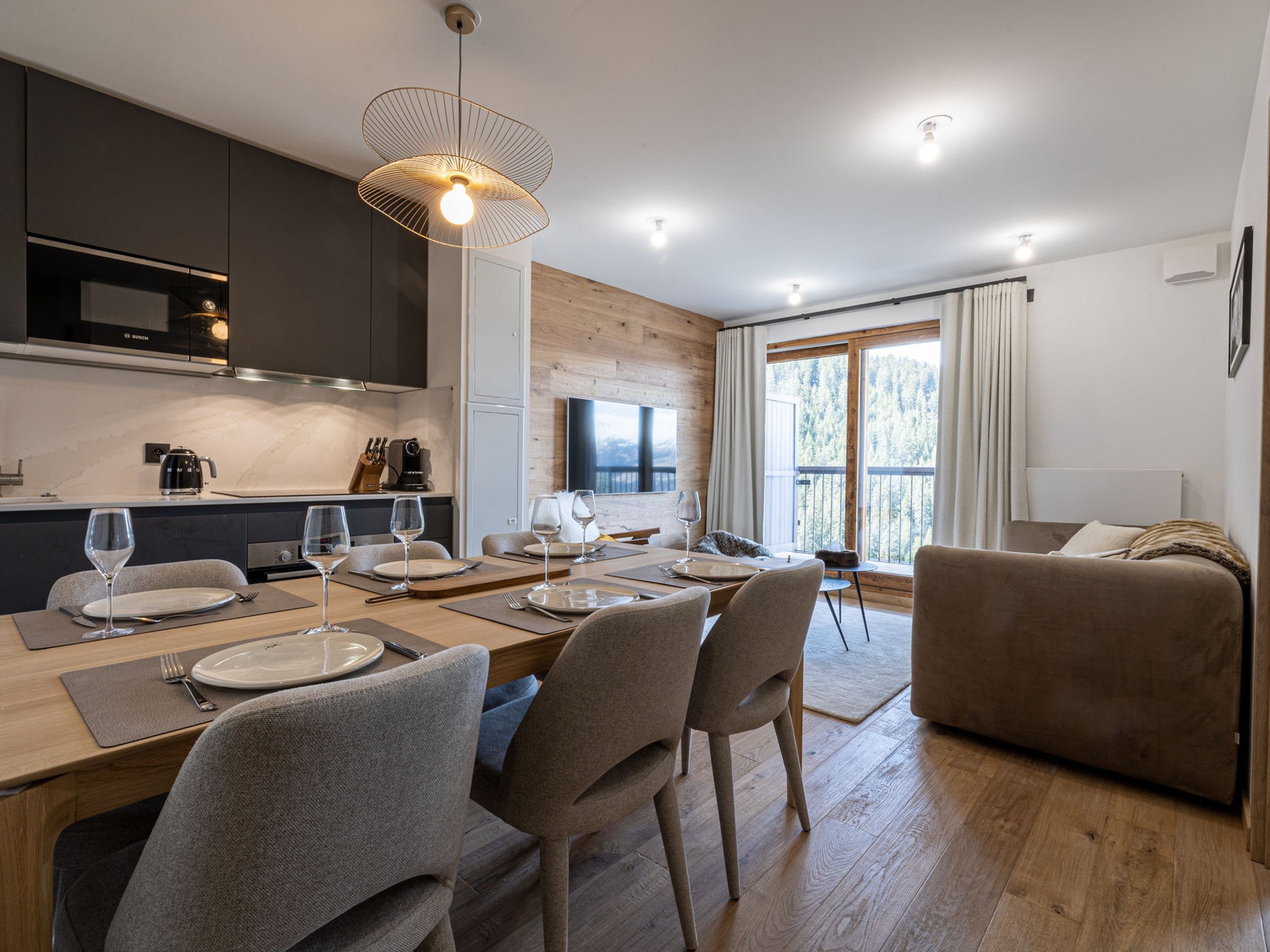 Appartement 3 pièces 4 personnes avec balcon - Résidence ARIONDAZ   - Courchevel 1650