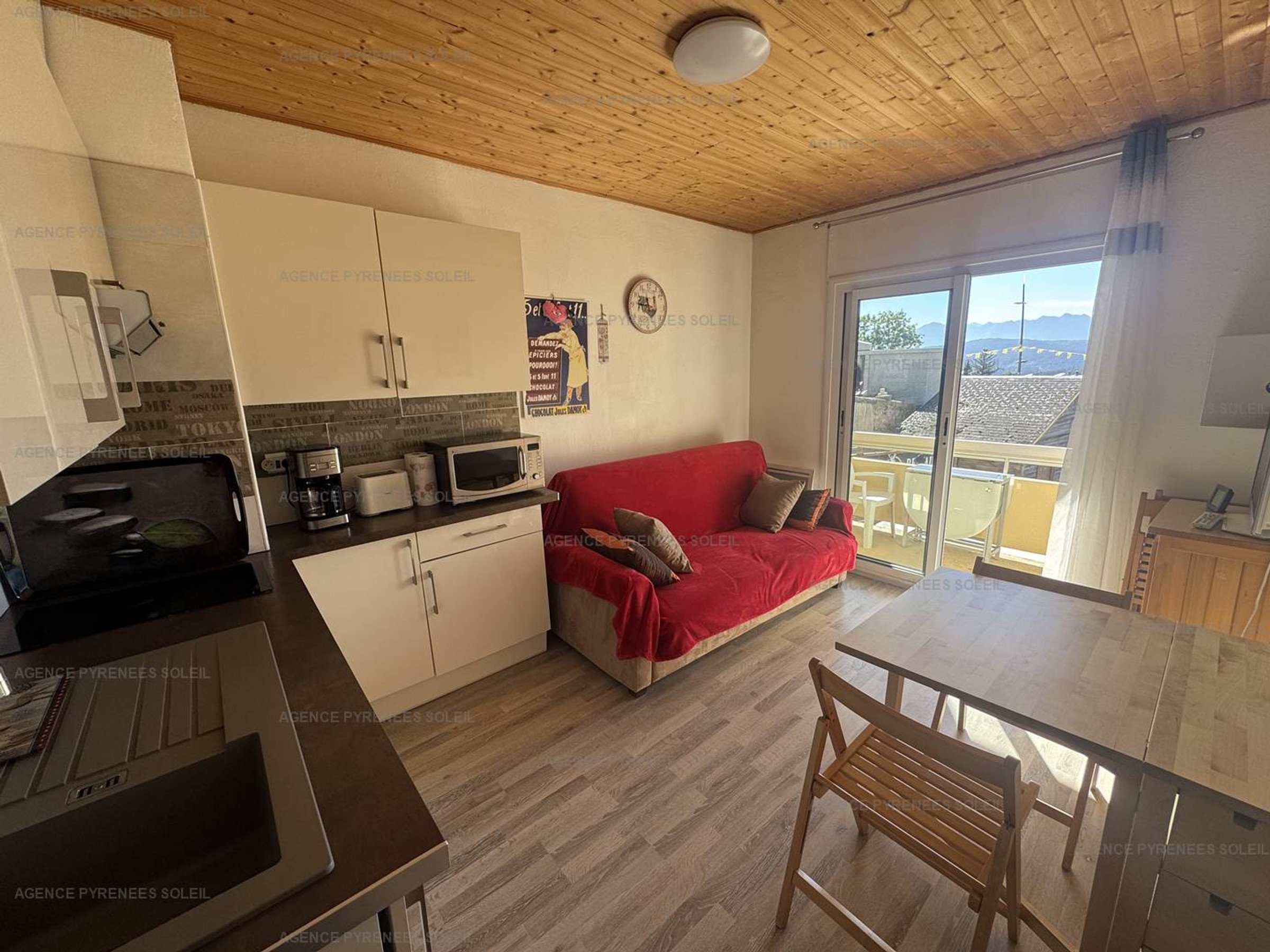 Studio for 4 people with balcony - Résidence PLEIN SOLEIL - Les Angles