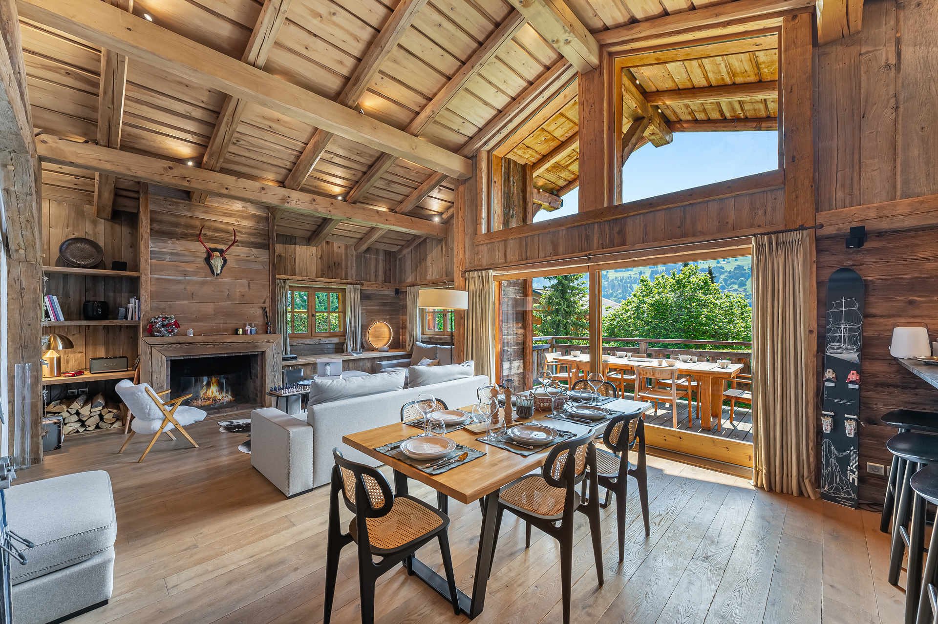 chalet 7 pièces 12 personnes - Chalet LE CEDRE BLANC - Megève