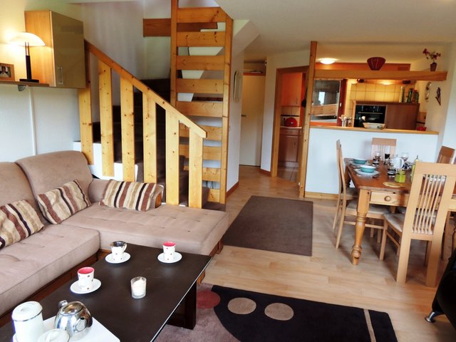 T3 au pied des pistes avec parking et WiFi FR-1-598-128 - Les Gets