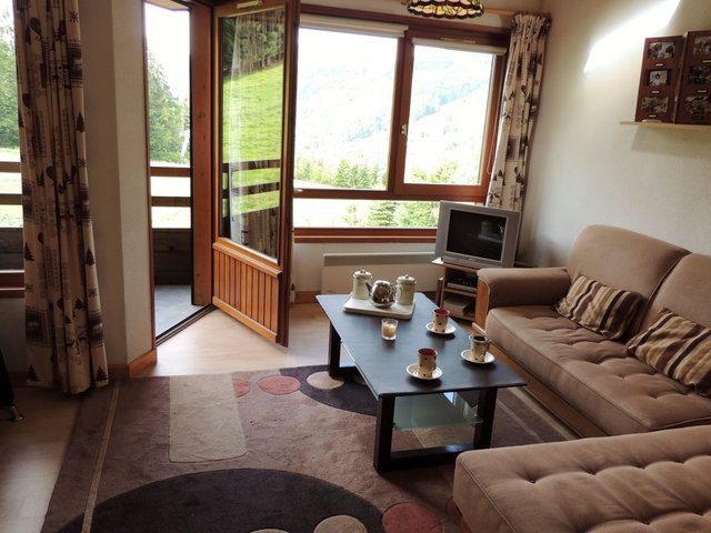 T3 au pied des pistes avec parking et WiFi FR-1-598-128 - Les Gets