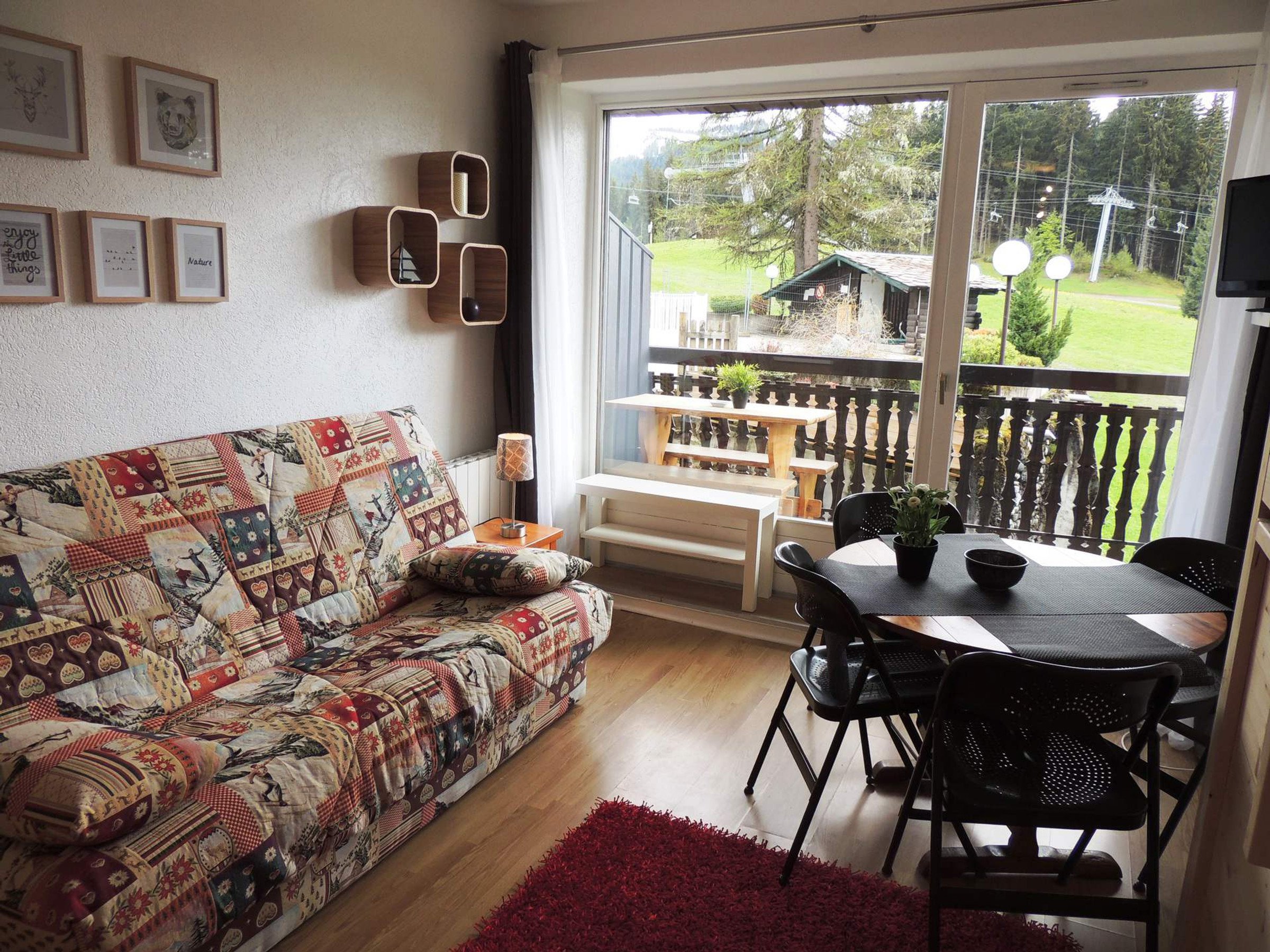 Studio 4 personnes avec balcon - Résidence GRIZZLY - Les Gets