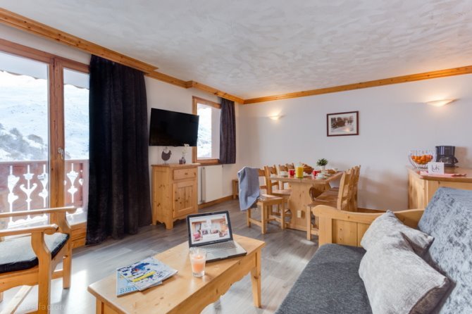4 Rooms 6/8 people - Résidence Les Chalets de l'Adonis 4* OS - Les Menuires Bruyères