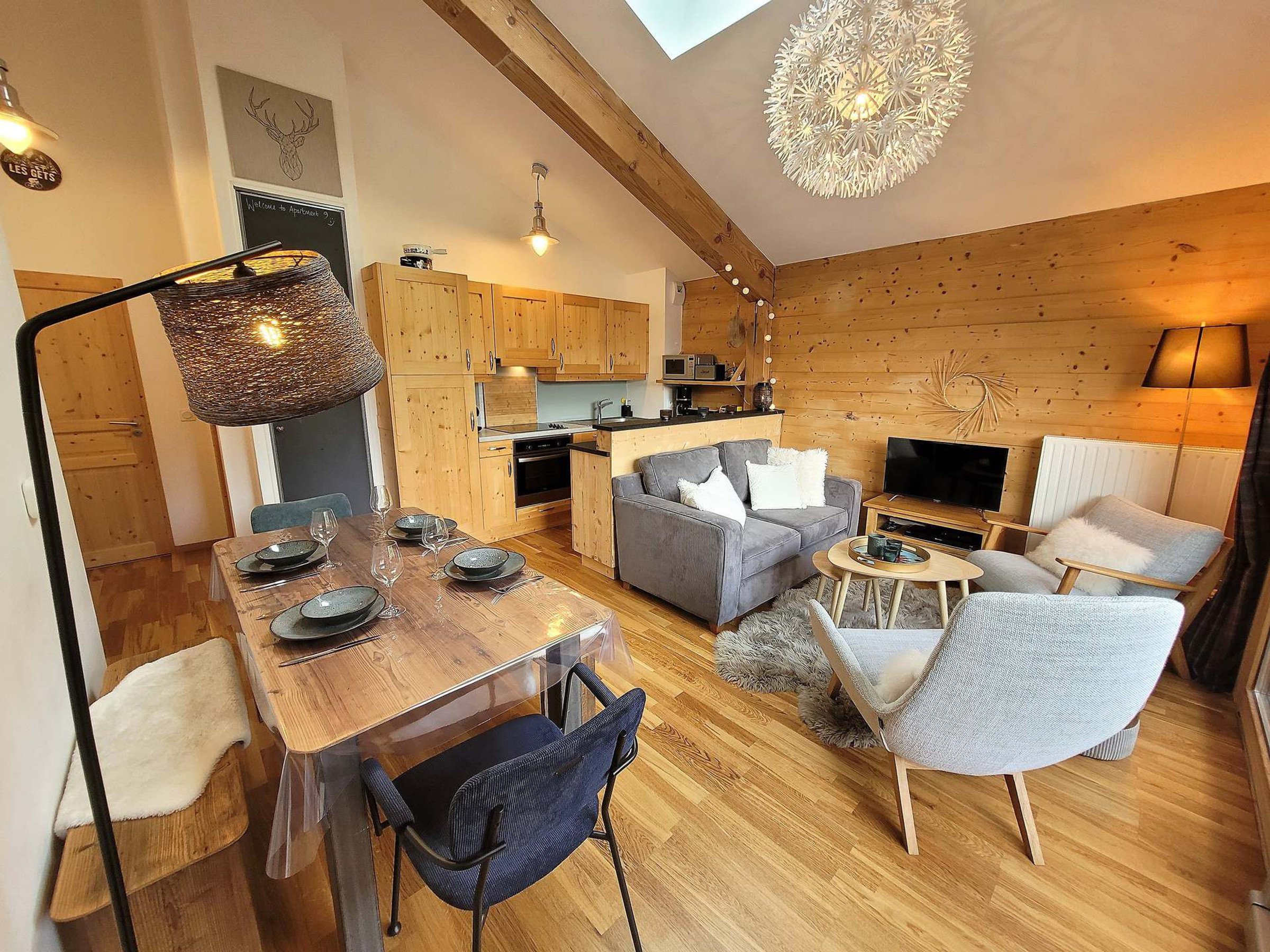 Appartement 2 pièces 4 personnes avec balcon - Résidence CHALET LES PERRIERES - Les Gets