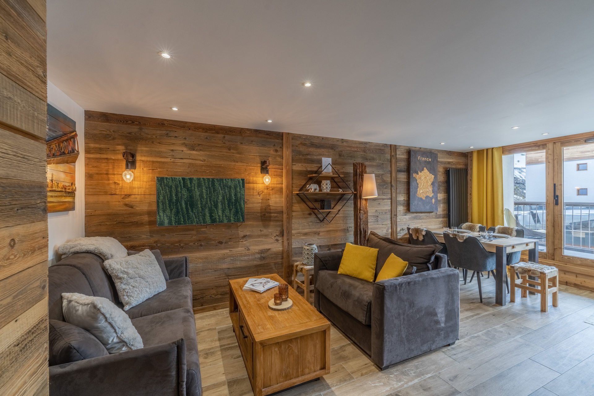 2 pièces 5 personnes - Appartements BLEUET - Courchevel 1850