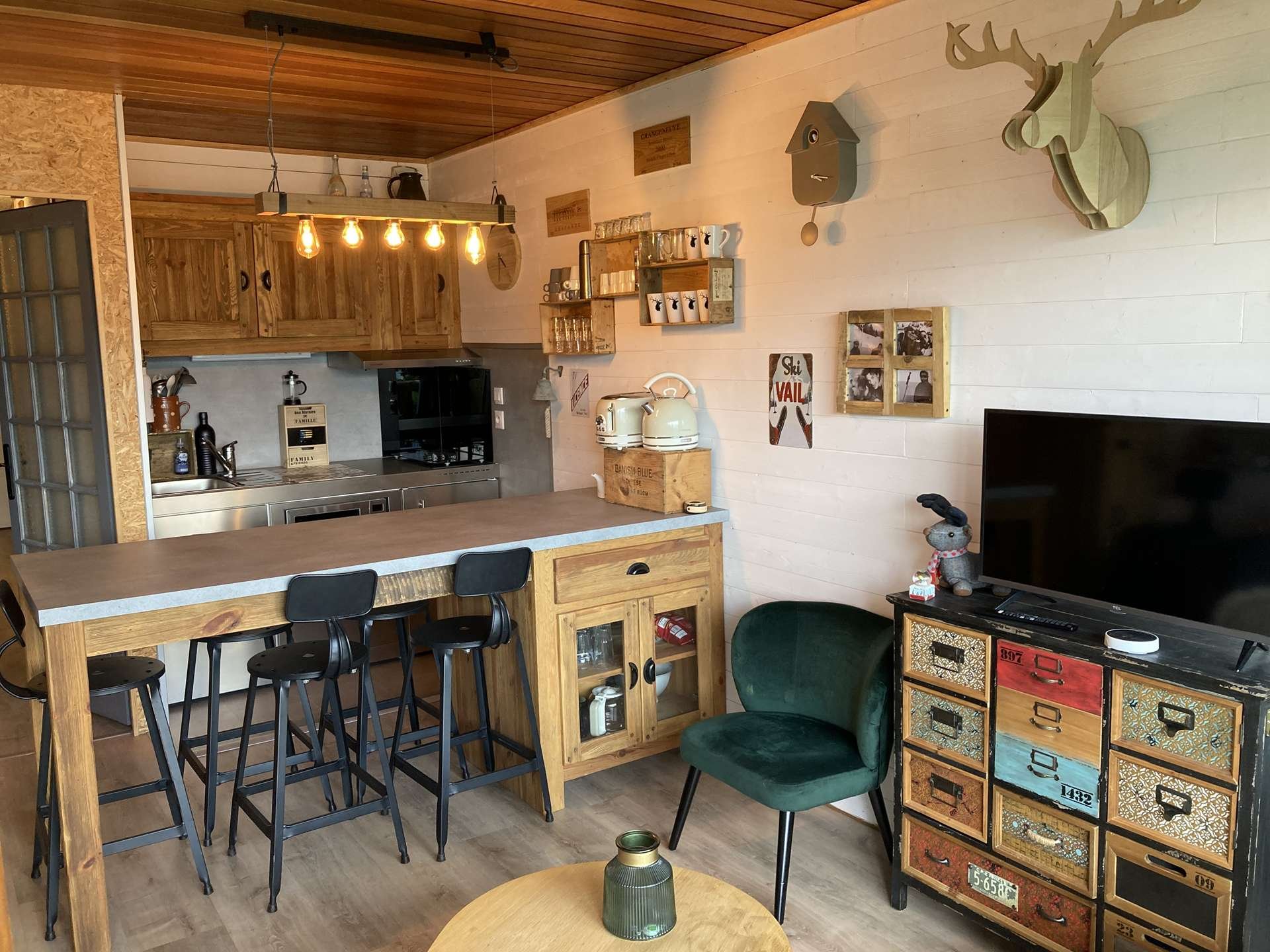 Studio cabine 6 personnes - Appartement Nigritelles A AEO004-307 - Auris en Oisans