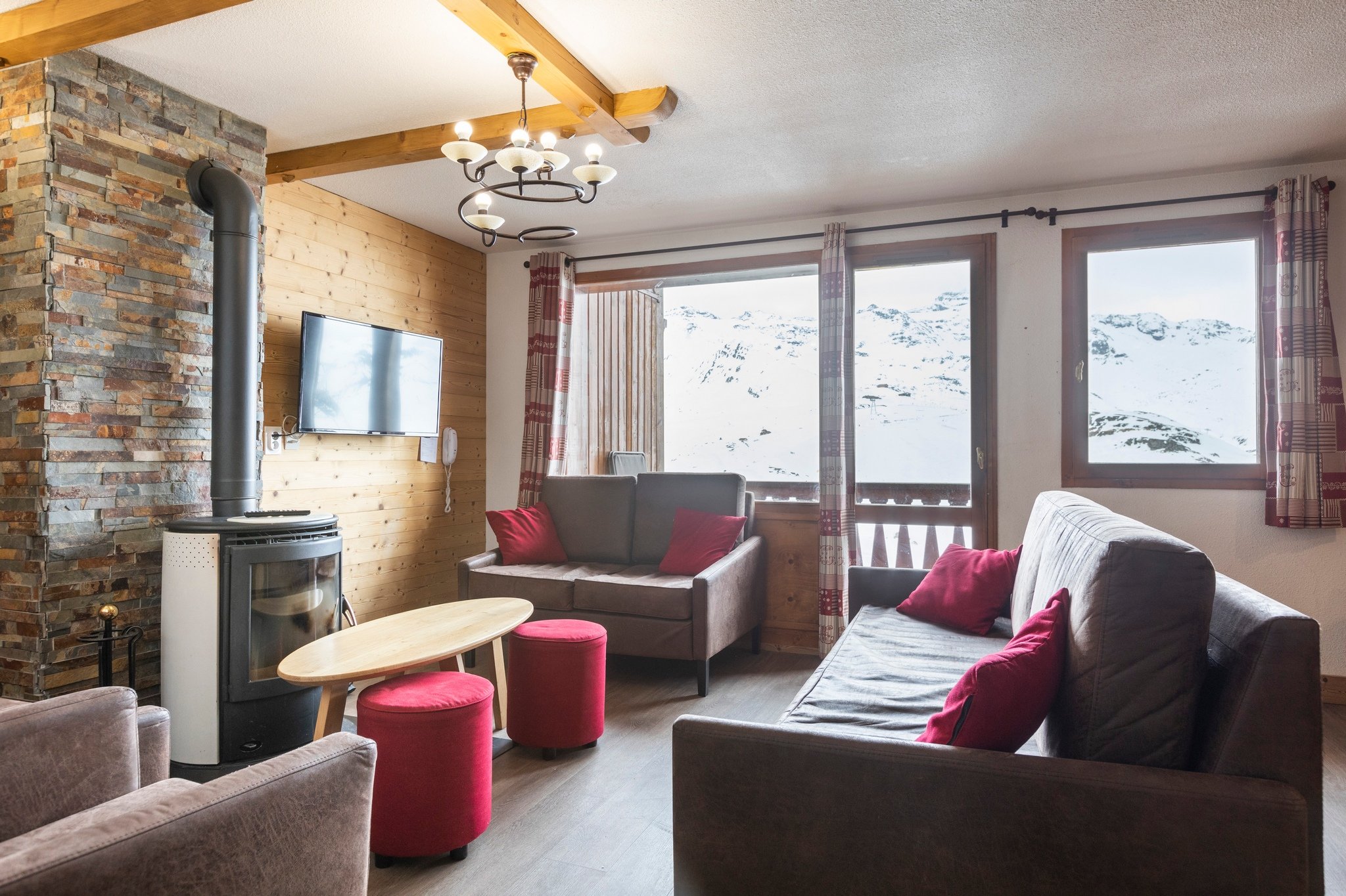 7 Rooms 12/14 people Ski-Mere - Résidence Les Balcons de Val Thorens & Spa 4* - Dutchweek - Val Thorens