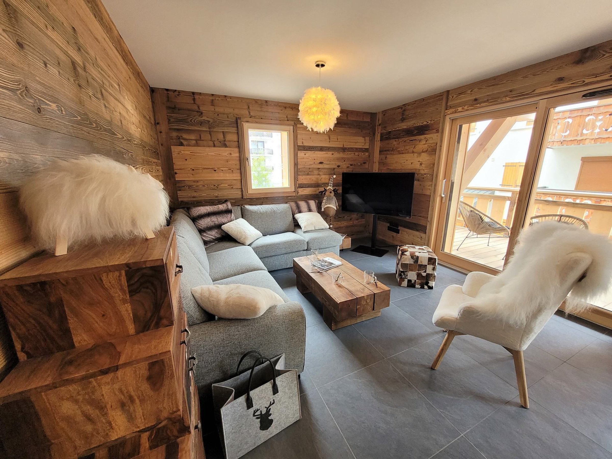 Appartement 4 pièces 8 personnes avec balcon - Résidence LE CONFIDENTIEL - Les Gets