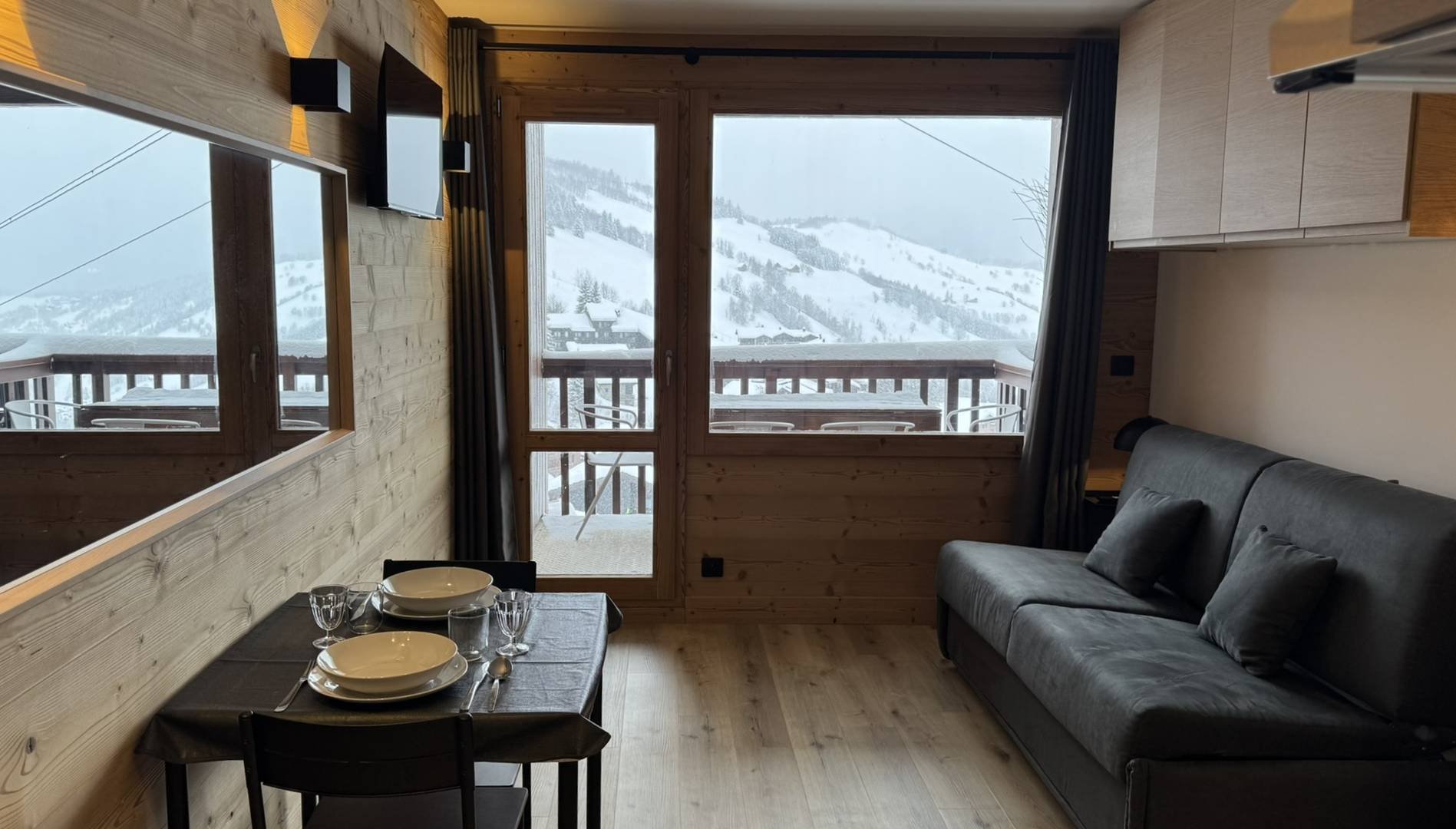 Studio 2 personen - Appartement Portail  PORT20DLF - Valmorel