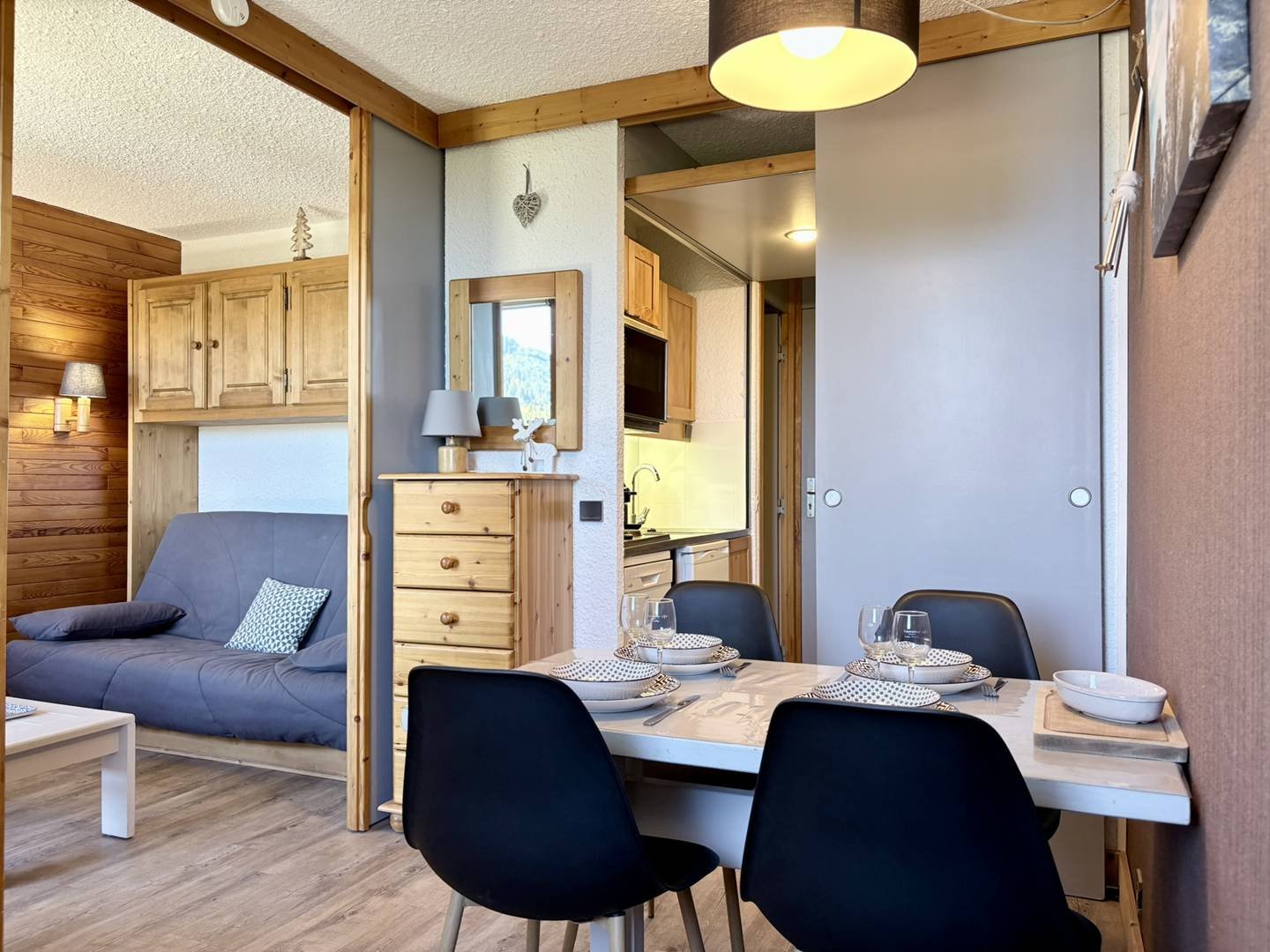 Studio 4 personen - Appartement Gollet GOL47OFF - Valmorel