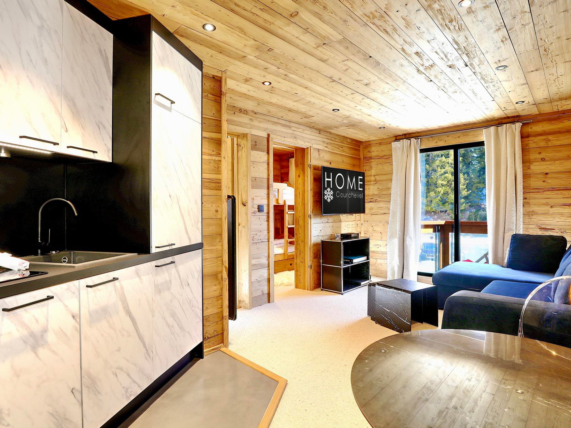 2-room apartment for 4 people with balcony - Résidence DOMAINE DU JARDIN ALPIN - Courchevel 1850