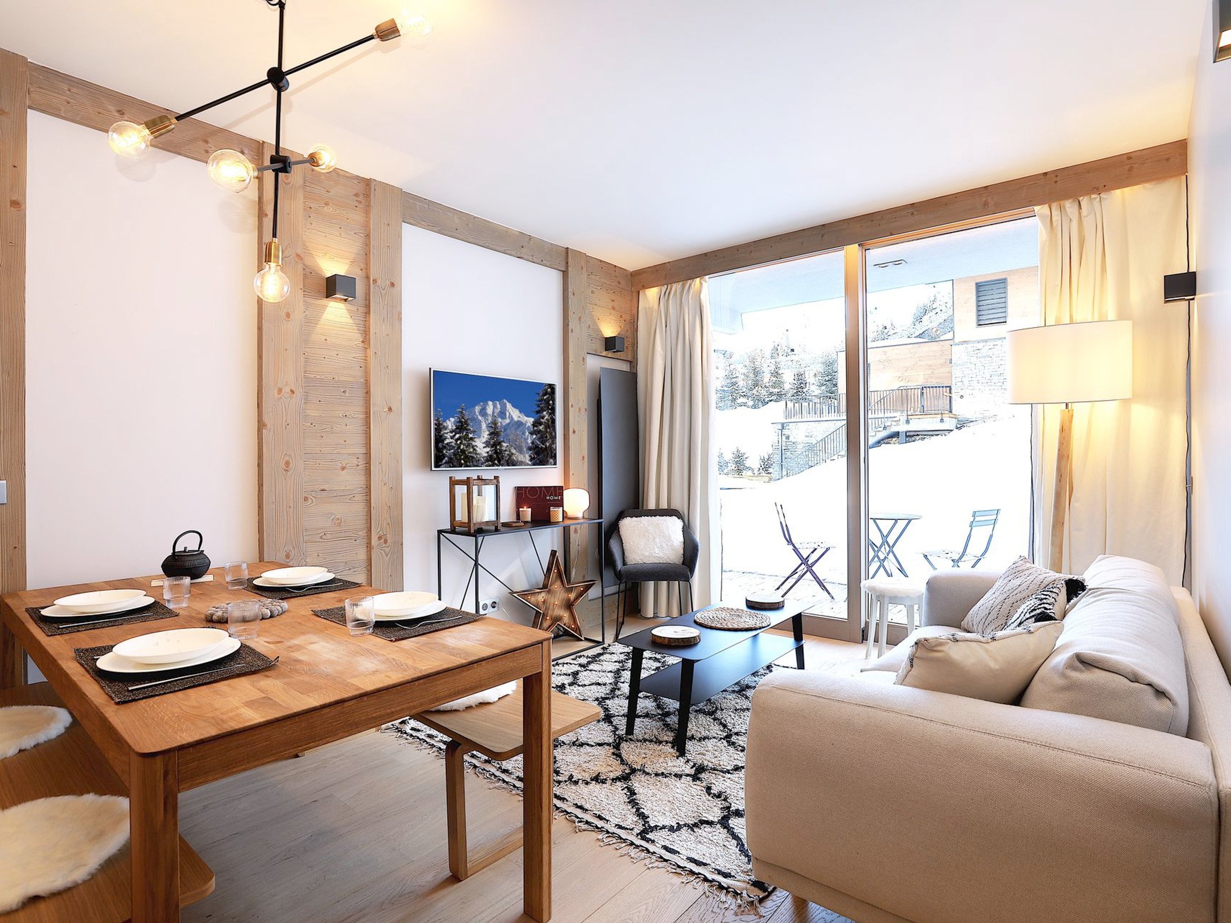 Appartement 4 pièces 7 personnes avec terrasse - Résidence LE PHOENIX - Courchevel 1550