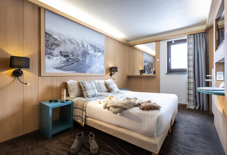 Superior Kamer 2 personen in volpension - Village Club MMV les Bergers 4* - Pension incluse - Alpe d'Huez