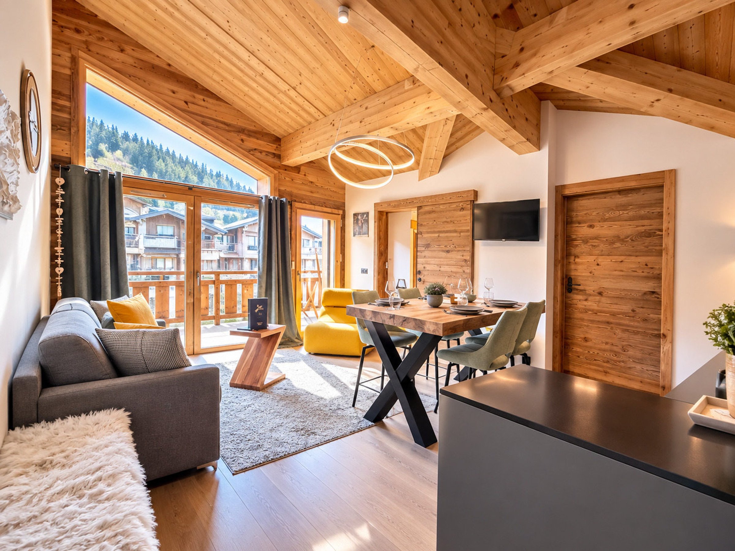 Appartement 2 pièces 4 personnes avec balcon - Résidence LE CONFIDENTIEL - Les Gets