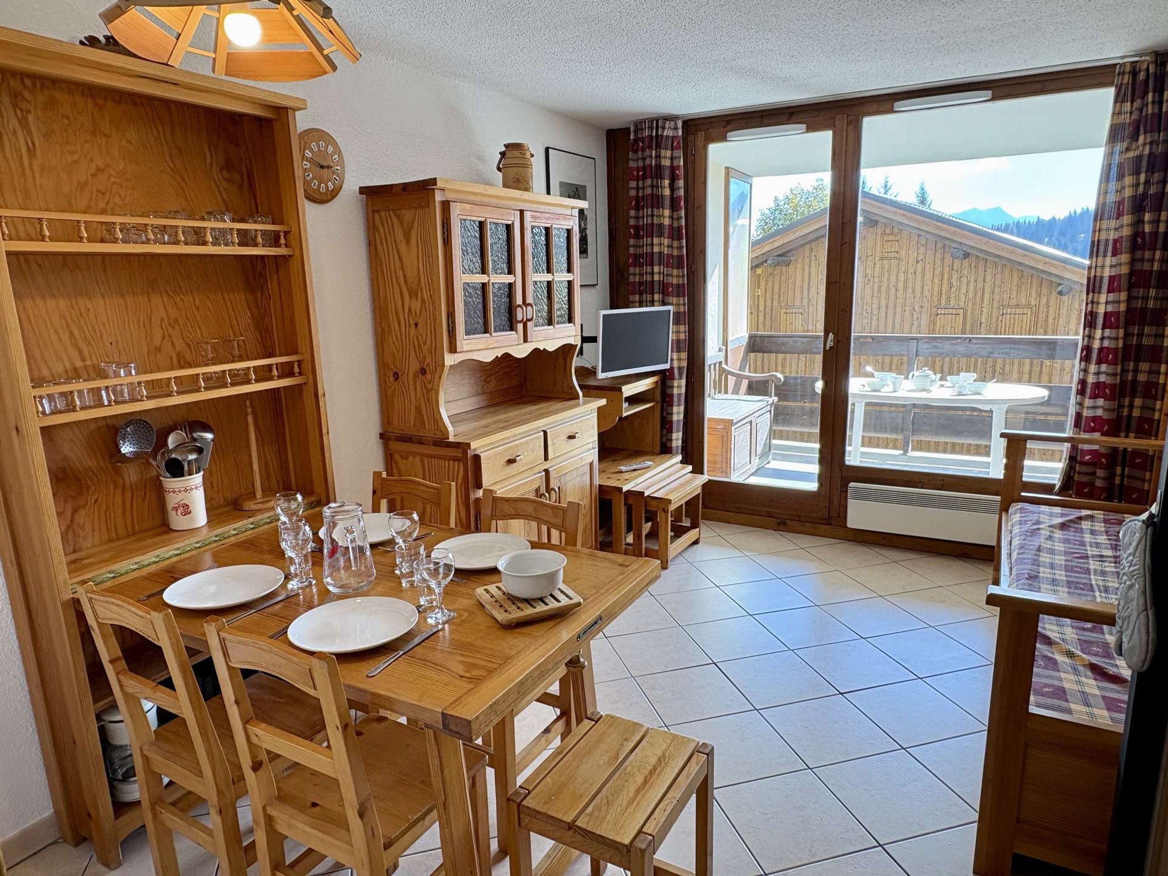 Appartement 1 kamer 5 personen met balkon - Résidence NEIGES D'OR  - Les Saisies
