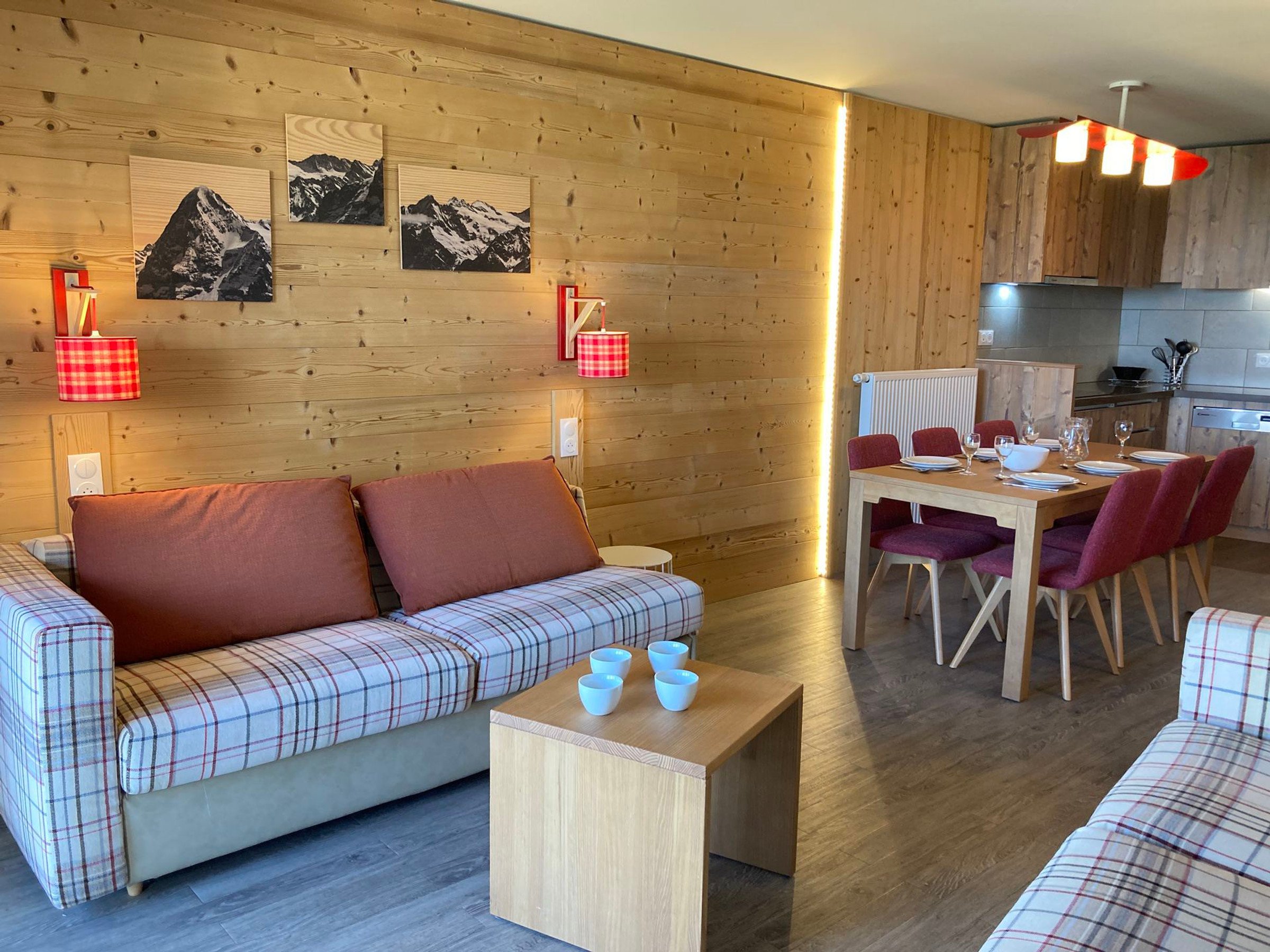 3-room apartment for 7 people with balcony - Résidence ARIETIS - Avoriaz