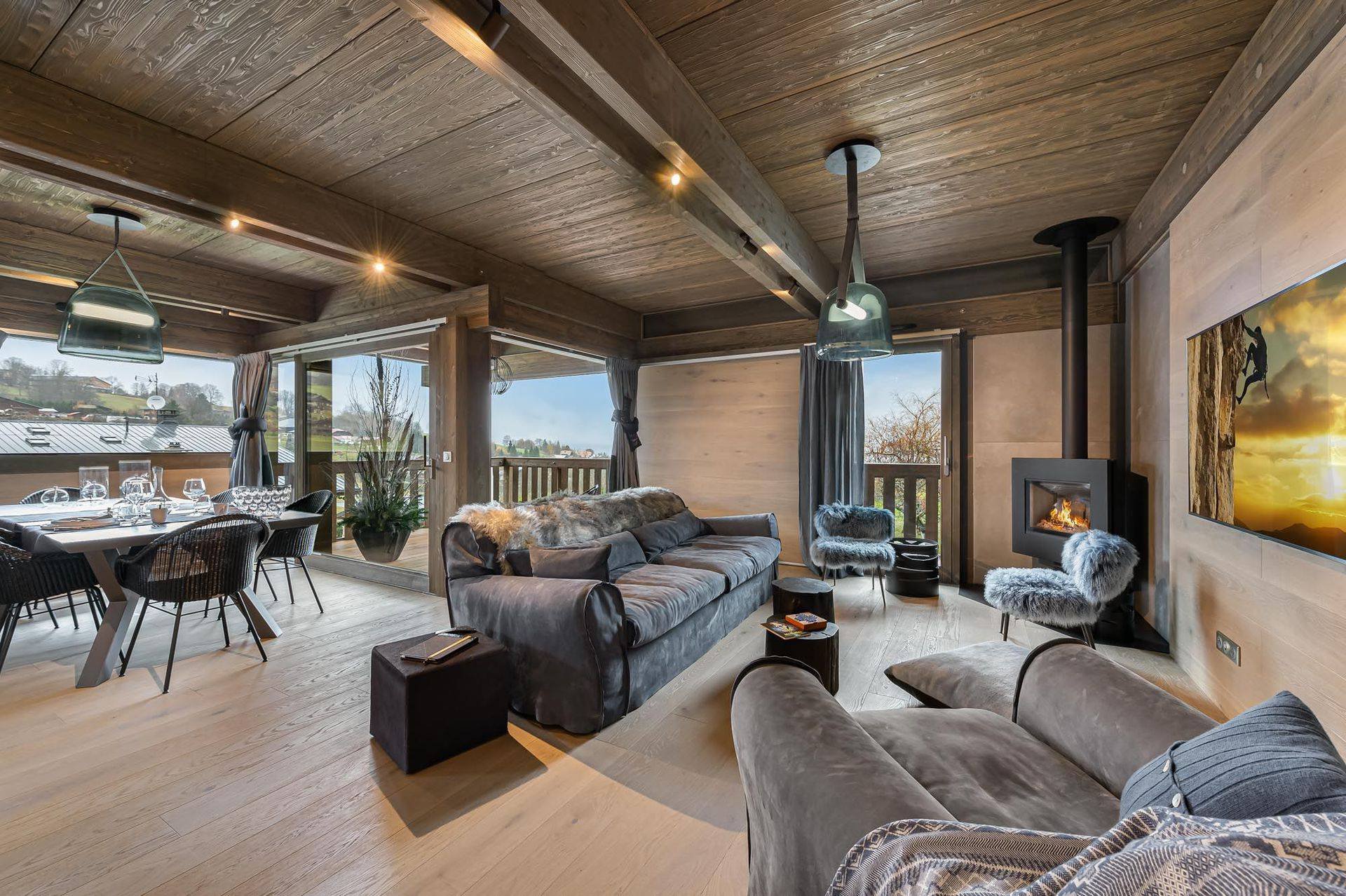 chalet 6 pièces 8 personnes - Chalet CLARA - Megève