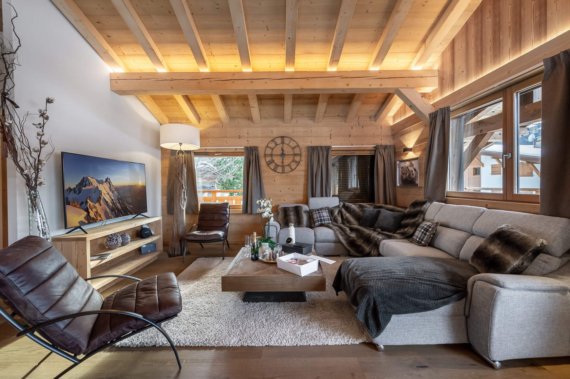 chalet 9 pièces 12 personnes - Chalet LEONAS - Megève
