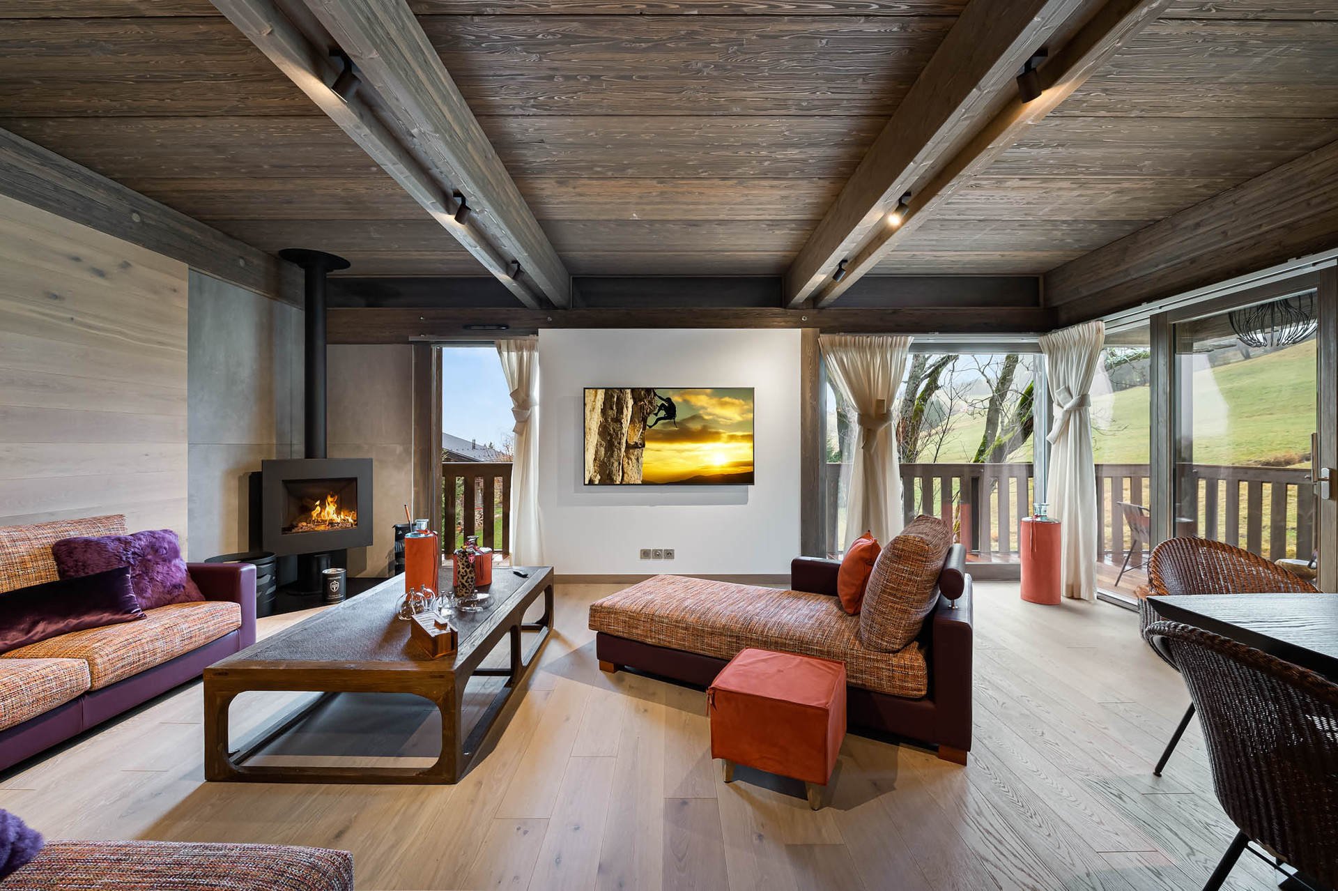 chalet 6 pièces 8 personnes - Chalet MORGAN - Megève