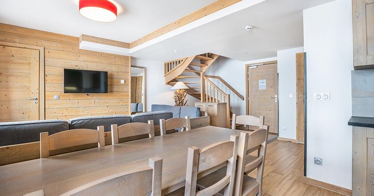 3 Pièces 6/8 personnes Duplex Vue Piste - Résidence Le Roc Noir - La Rosière