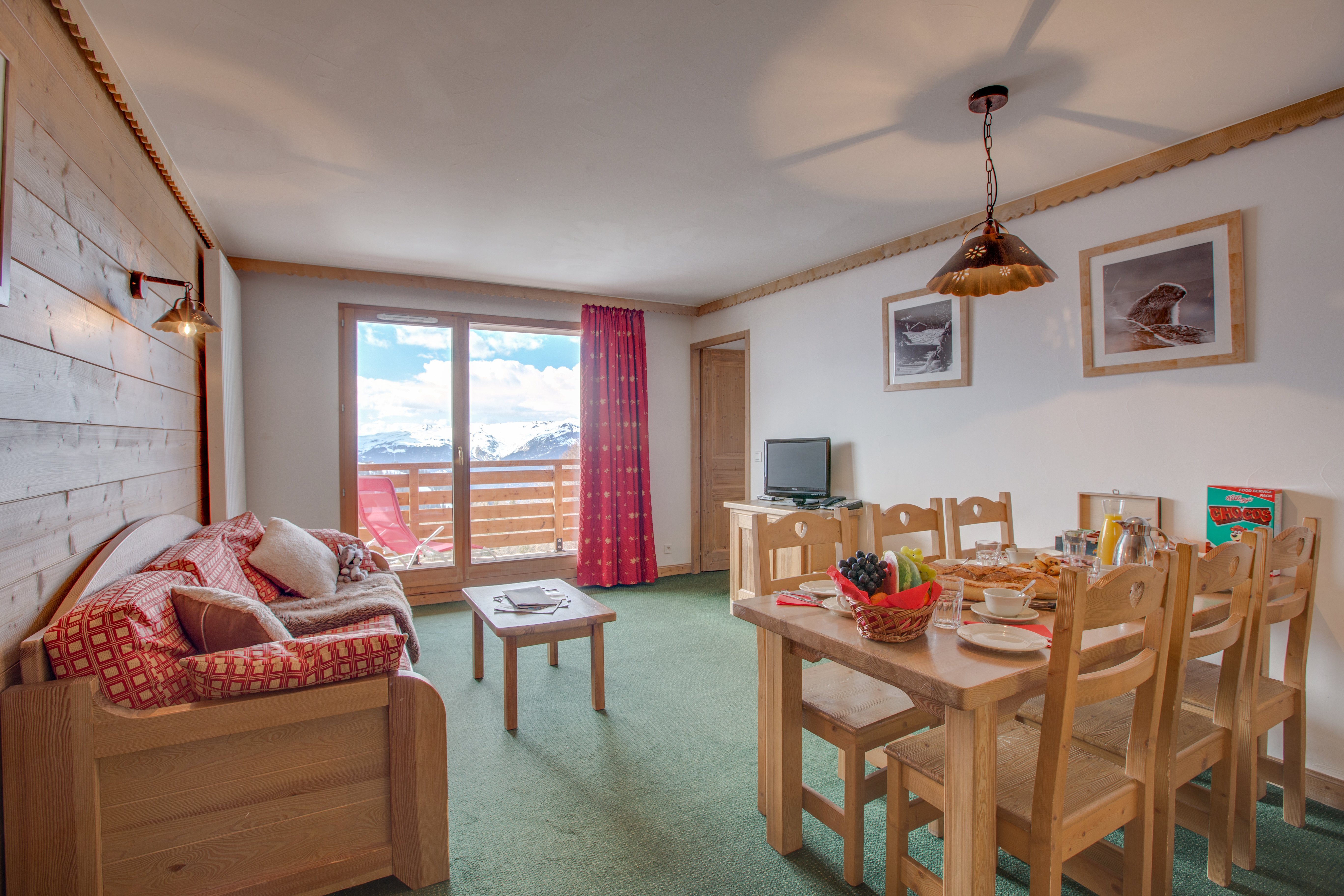 4 Pièces 8 personnes . - travelski home premium - Résidence Le Sun Valley 4*.  - Plagne Soleil