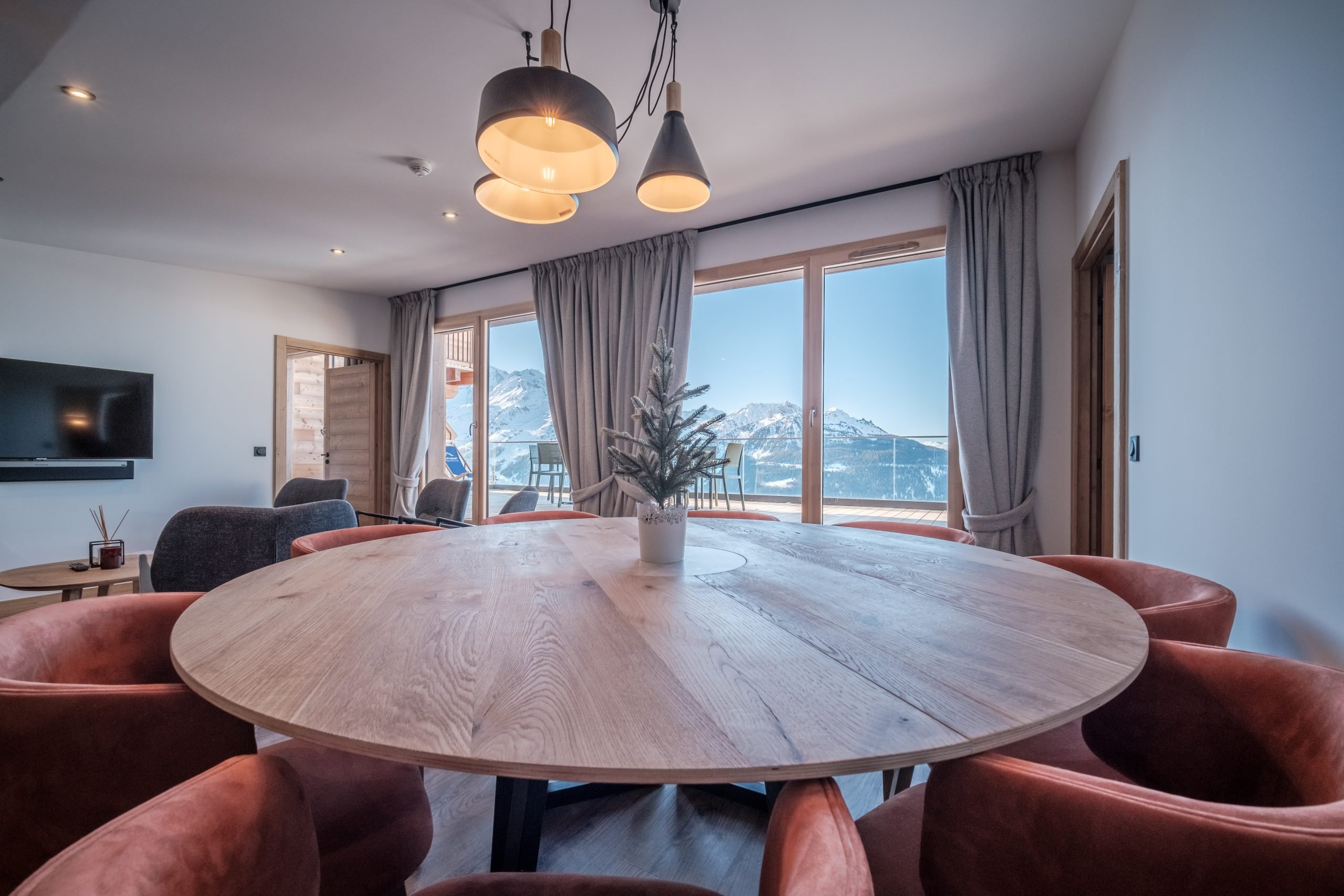 3 Rooms mountain corner 8 persons n°510 - Résidence Le Sky - La Rosière
