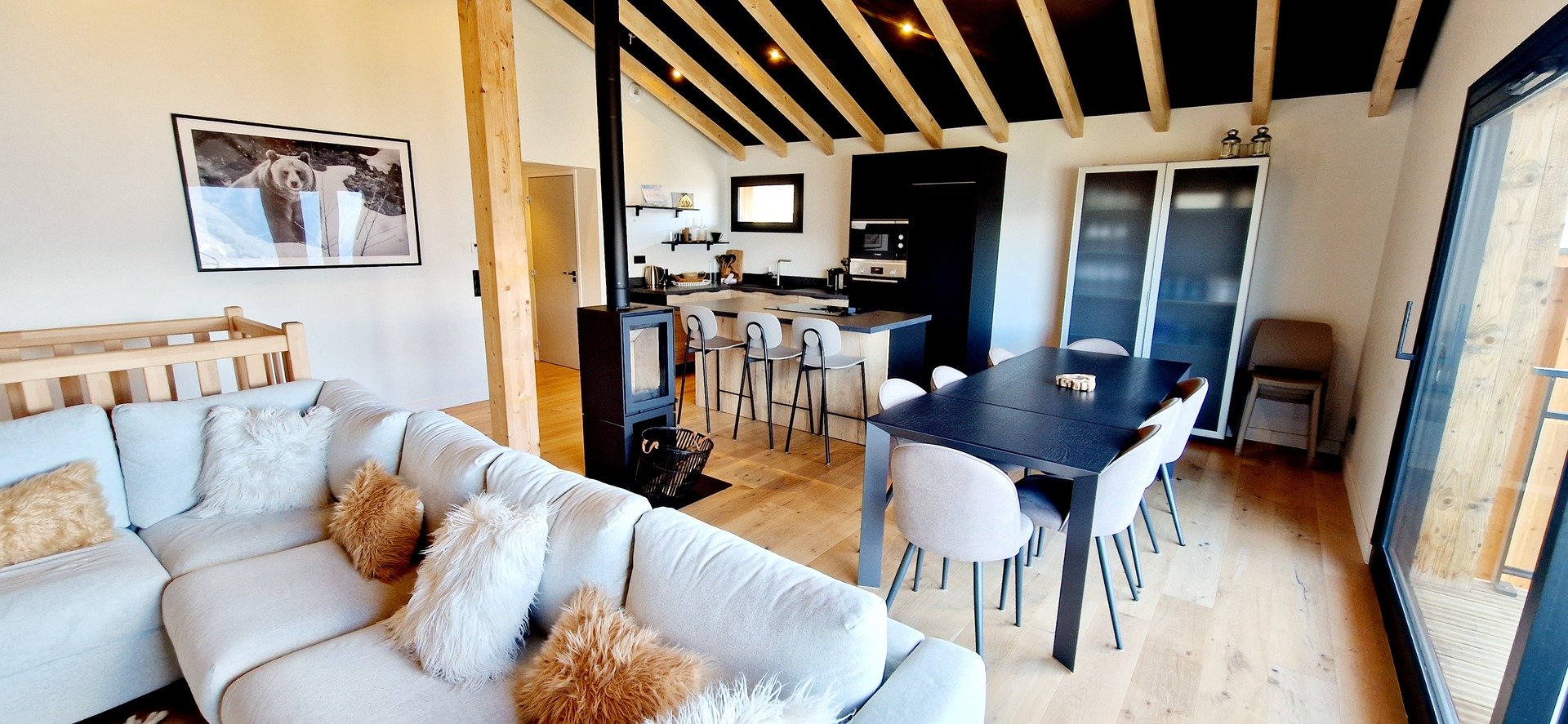 chalet 7 rooms 12 people - CHALETS DE LA GRANDE OURSE - Plagne Montalbert