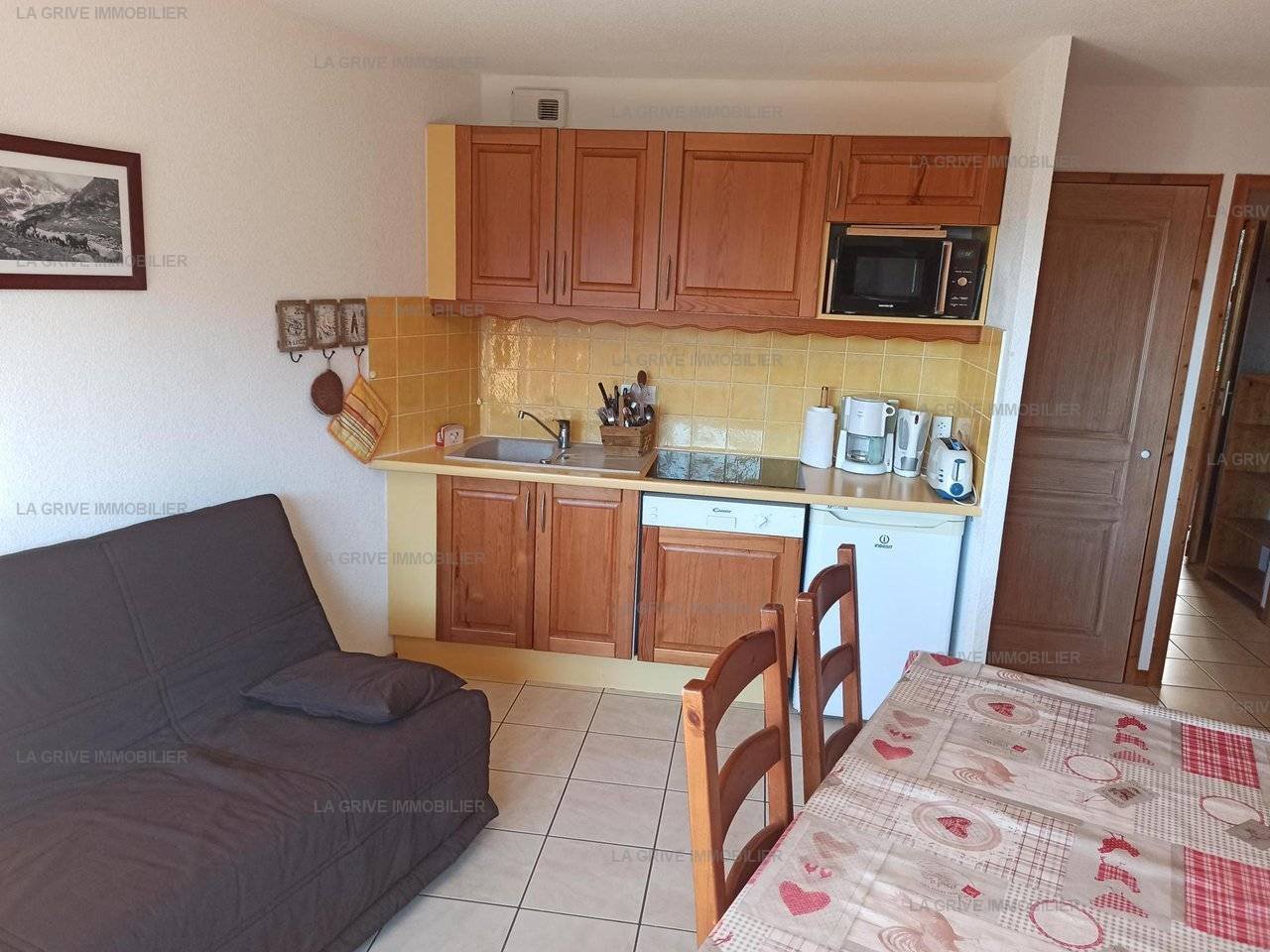 2 kamers 5 personen - Appartement Arollaie ARO502 - Plan Peisey