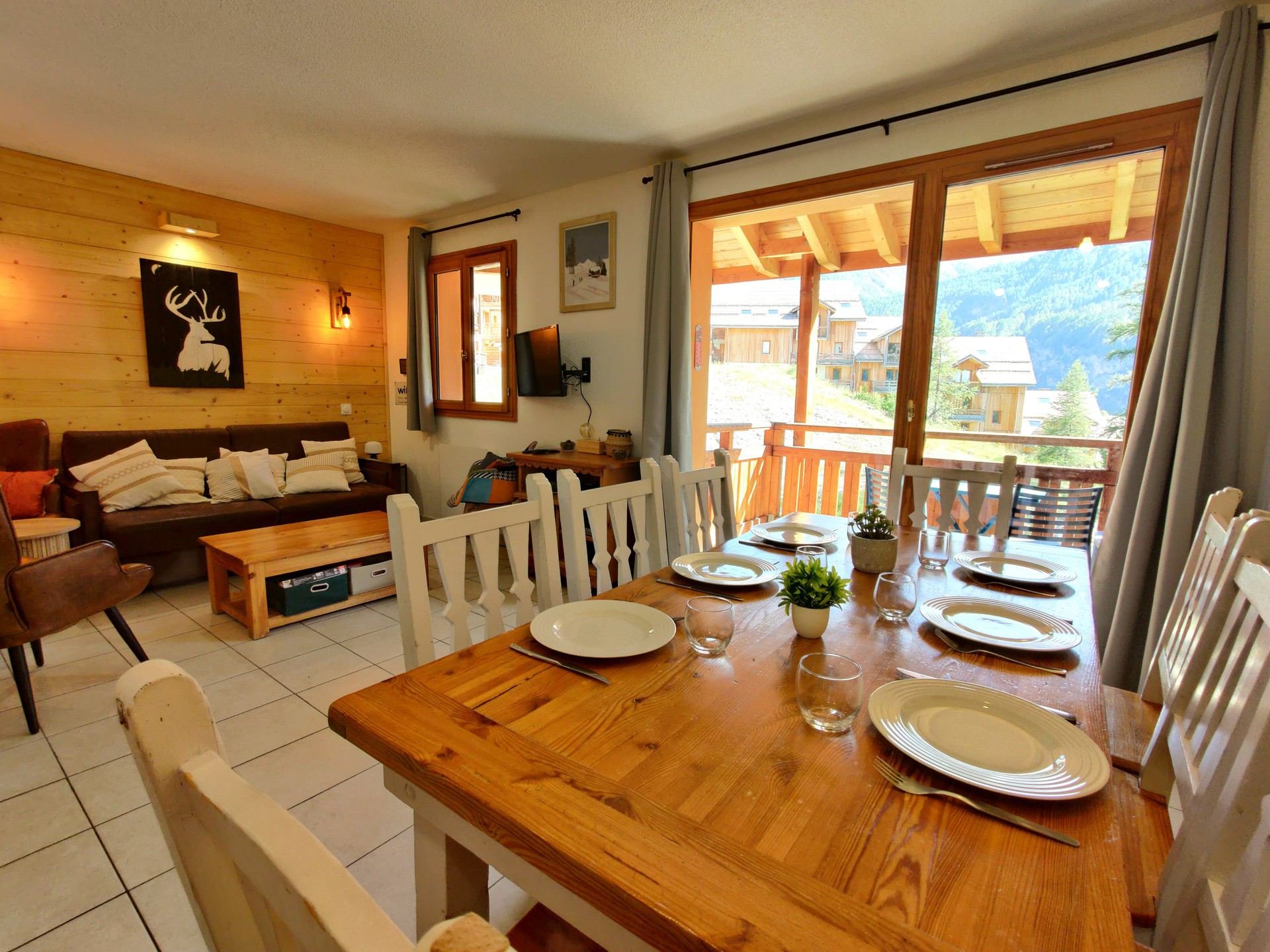 3 rooms 8 people Comfort - Appartements LE BALCON DES AIRELLES - Les Orres