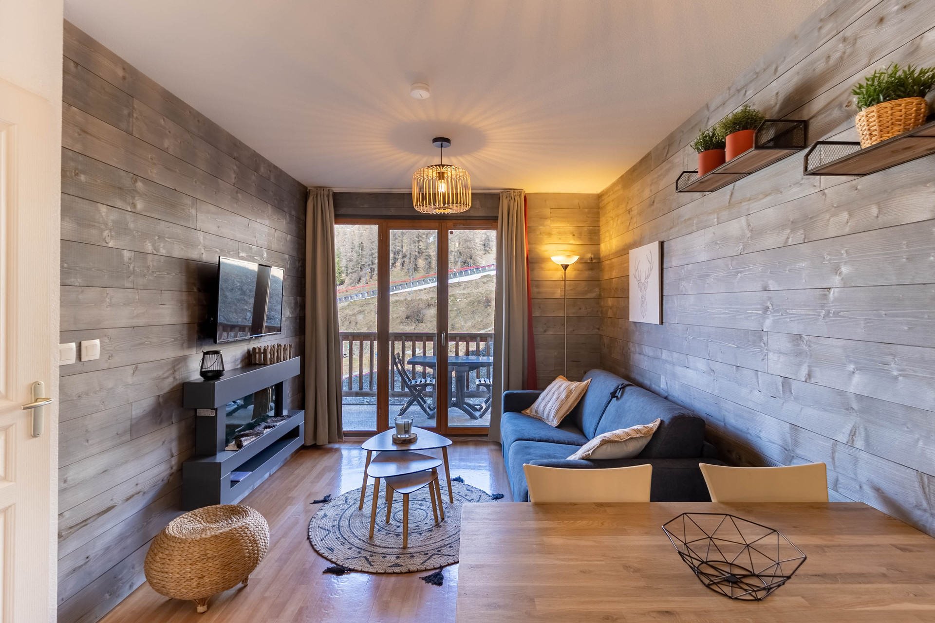 2-room apartment for 4 people Comfort - Appartements LES TERRASSES DU SOLEIL D'or - Les Orres