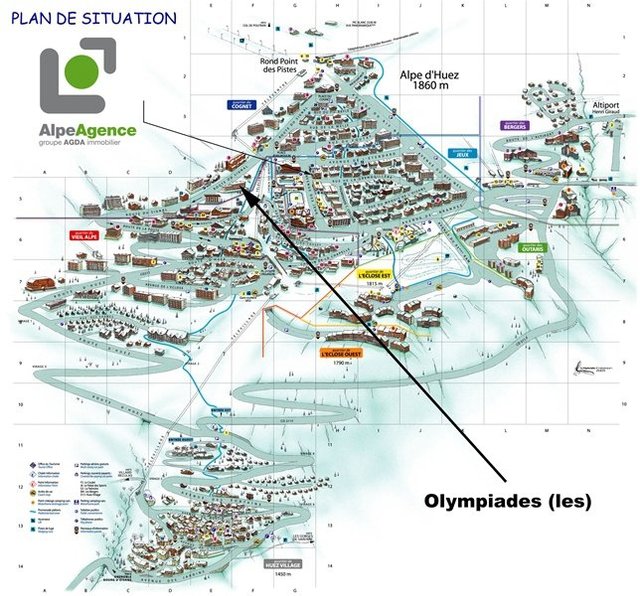 Appartement Olympiades B ADH129-36 - Alpe d'Huez