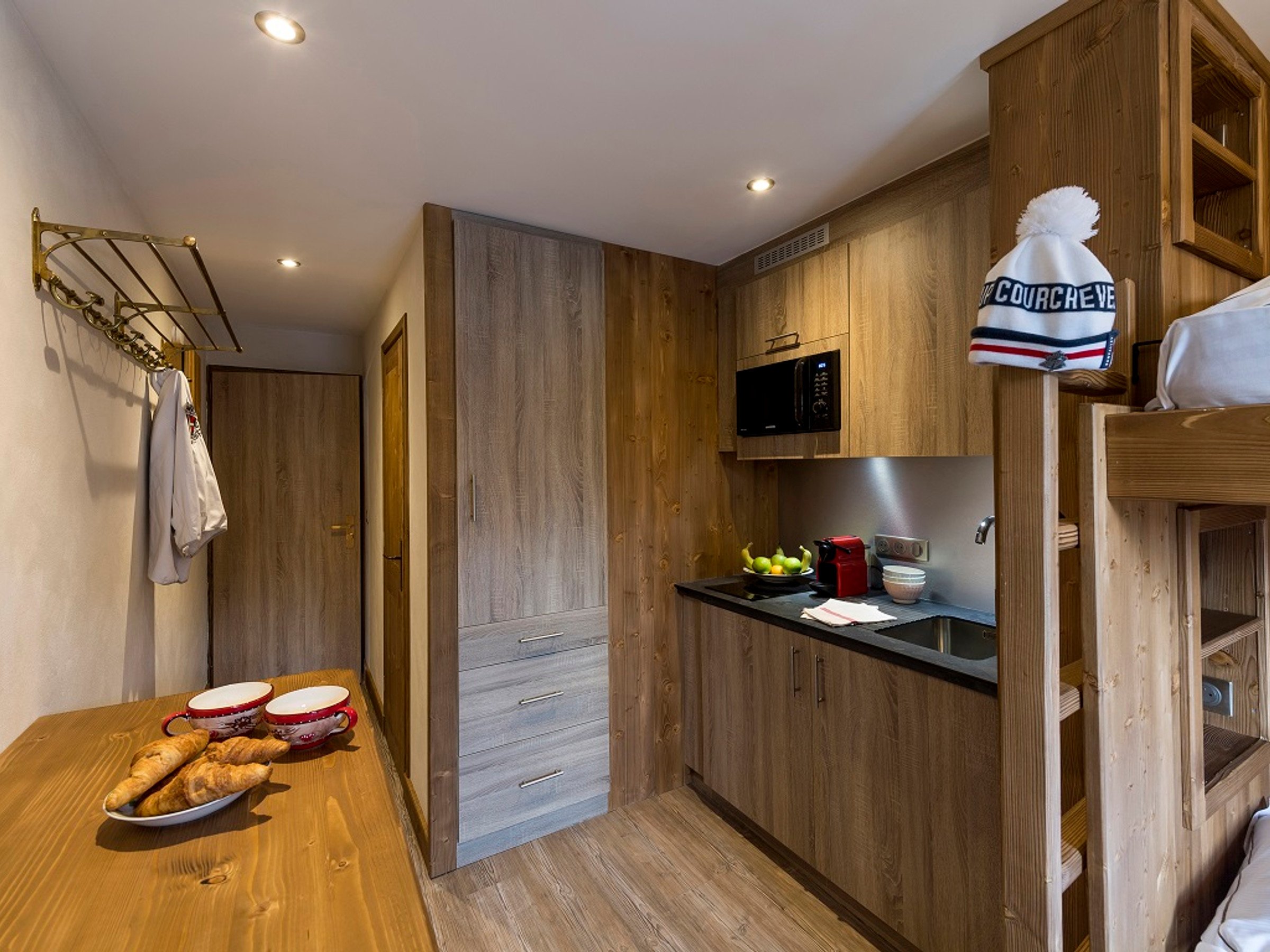 Studio 2 personnes - Résidence DOMAINE DU JARDIN ALPIN - Courchevel 1850