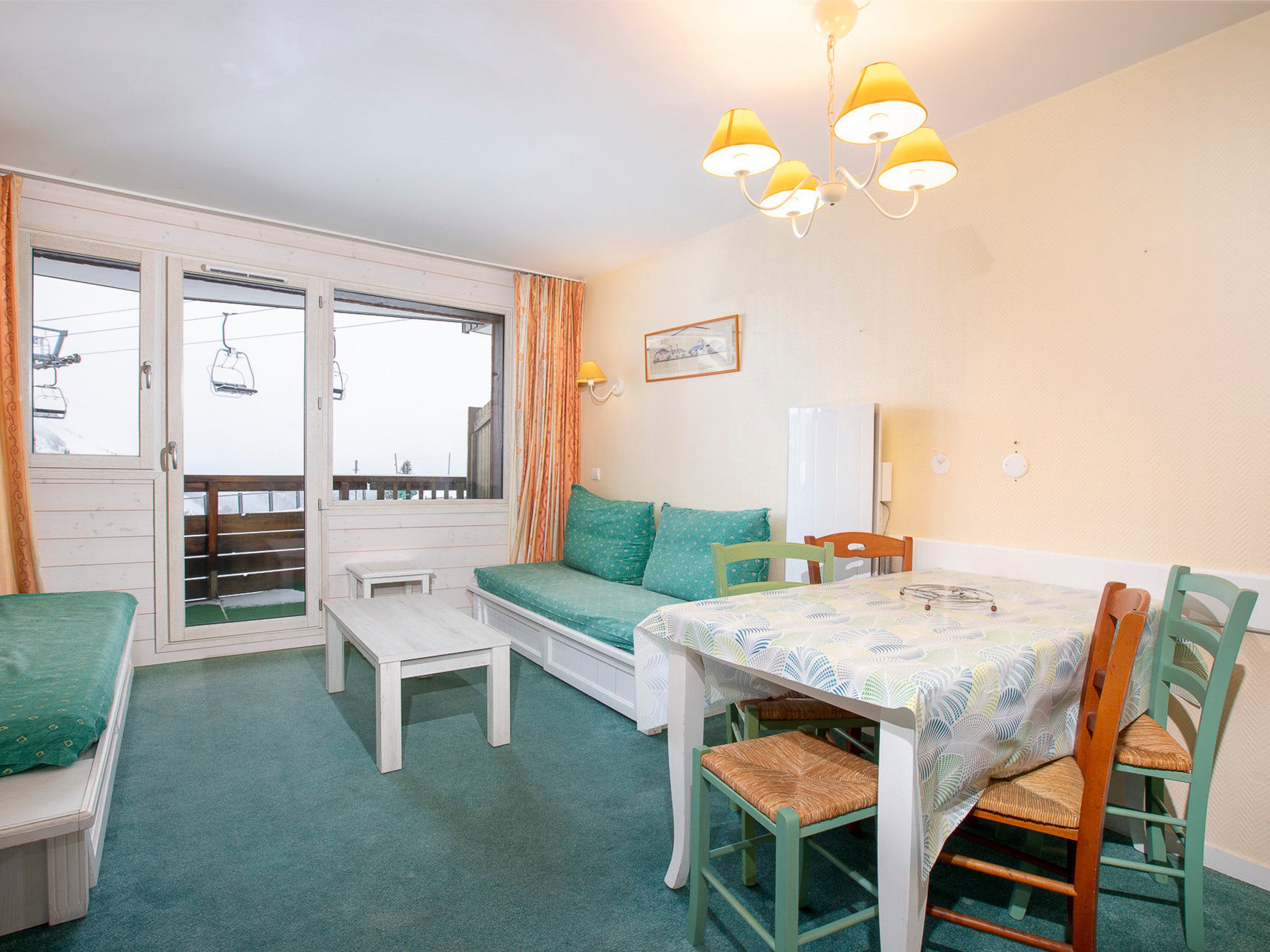 Appartement 2 kamers 5 personen met balkon - Résidence EPICEA - Avoriaz