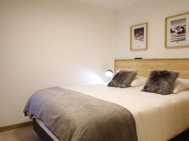 Les Gets: Bel appartement avec grande terrasse, parking et WiFi FR-1-623-32 - Les Gets